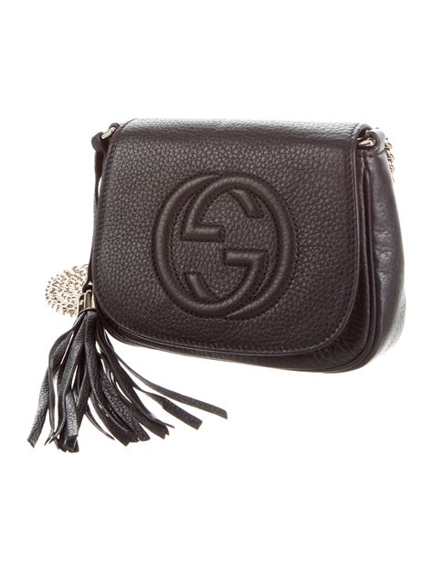 gucci soho chain strap crossbody|gucci soho crossbody on sale.